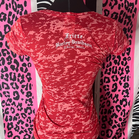 harley davidson burnout tee - Picture 3 of 3